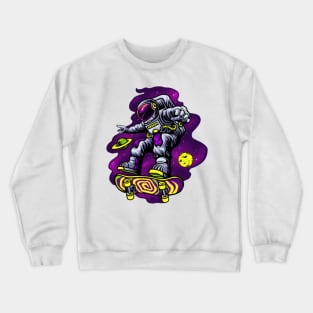 Cosmonaut skater Crewneck Sweatshirt